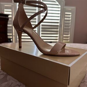 Michael Kors Nude Strappy Heels